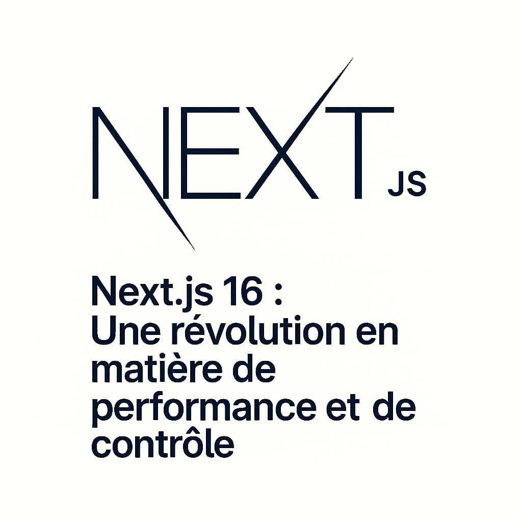 Next.js 16: A Revolution in Performance and Control