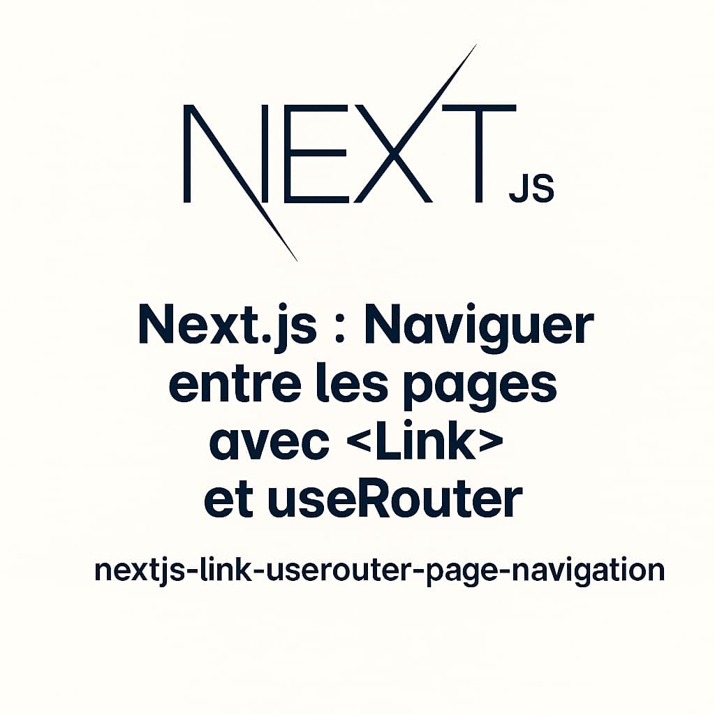 Next.js: Navigating Between Pages with <Link> and useRouter